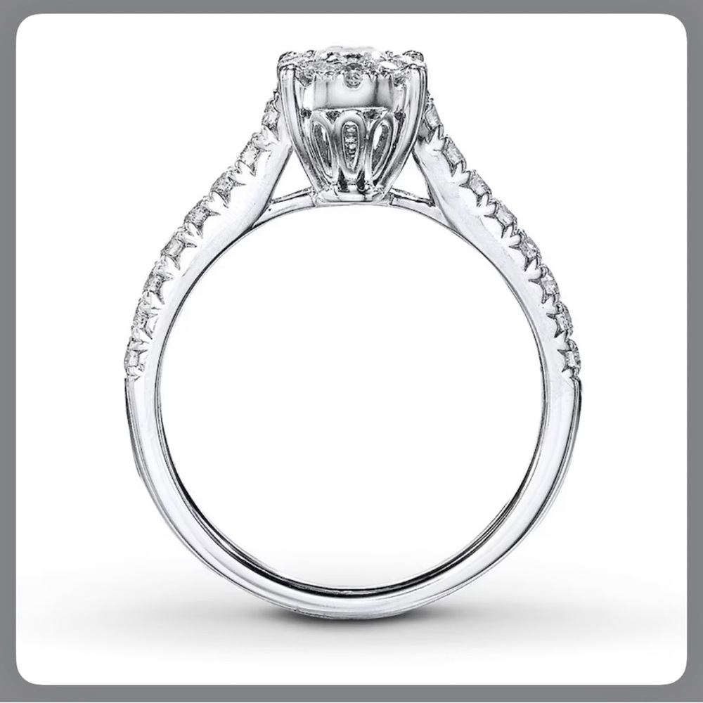 PREVIOUSLY OWNED - Kay Jewelers - Diamond Engagement Ring 1 ct tw 14K White Gold